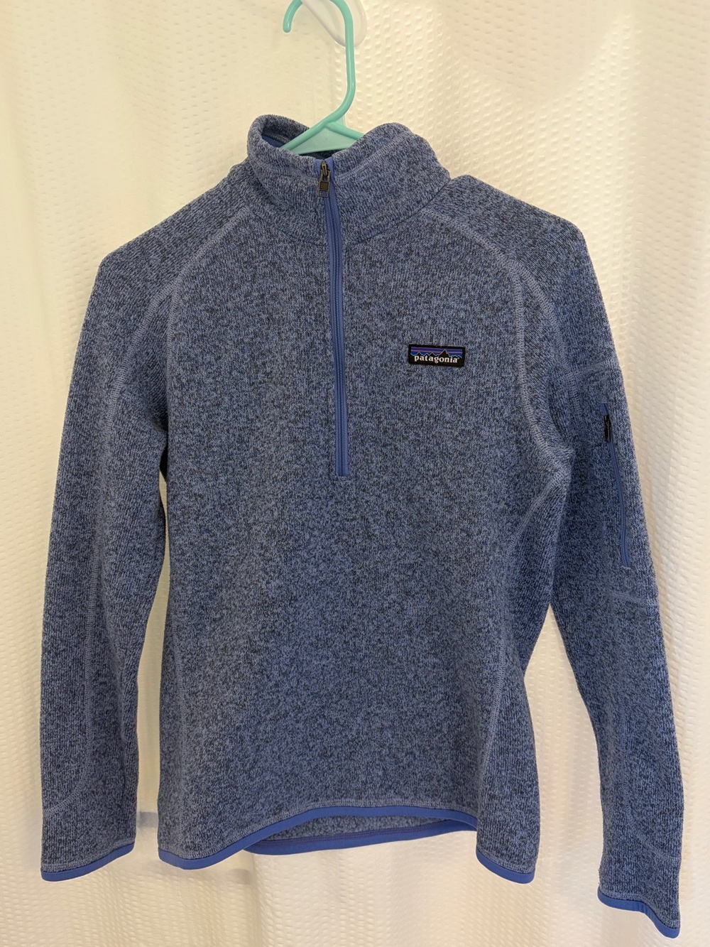 Patagonia Better Sweater 1/4-Zip -  Light Violet Blue Fleece Pullover